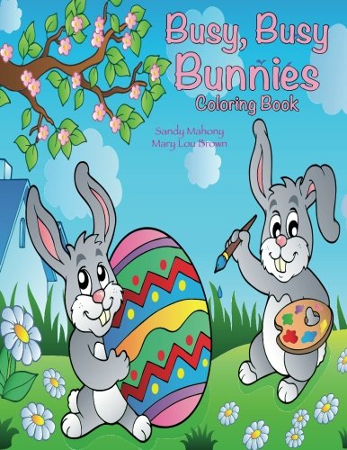 Busy, Busy Bunnies Coloring Book