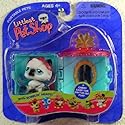 Littlest Pet Shop Pets On The Go Figure Kitty with Tiara in Vanity