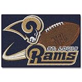 NFL St. Louis Rams 20-Inch-by-30-Inch Tufted Rug
