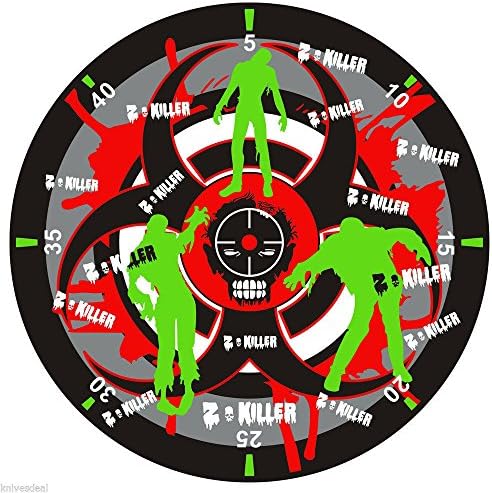 Night Terror Zombie Apocalypse Target Practice Indoor Outdoor Game Board