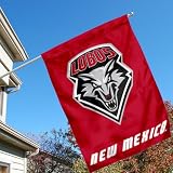 University of New Mexico Lobos UNM House Flag