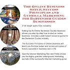 The Online Business Setup, Success Principles, Guerilla Marketing for Bartender Guides... by J Bowman J Orr