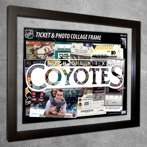 Phoenix Coyotes Ticket & Photo Collage Frame (w Team Name)