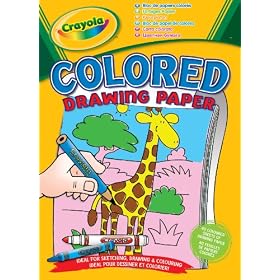 Crayola A4 Coloured Paper Pad