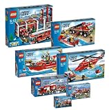LEGO City 7206 7207 7208 7213 7239 7241 7942  Set de Pompiers Deluxe