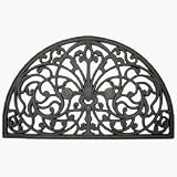Door Mat - Half Round; Victorian; 18" x 30"