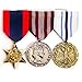 HMS Men's Triple War Medal, Multi, one Size