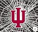 Indiana Hoosiers Shattered Mini-Cutz Window Decal
