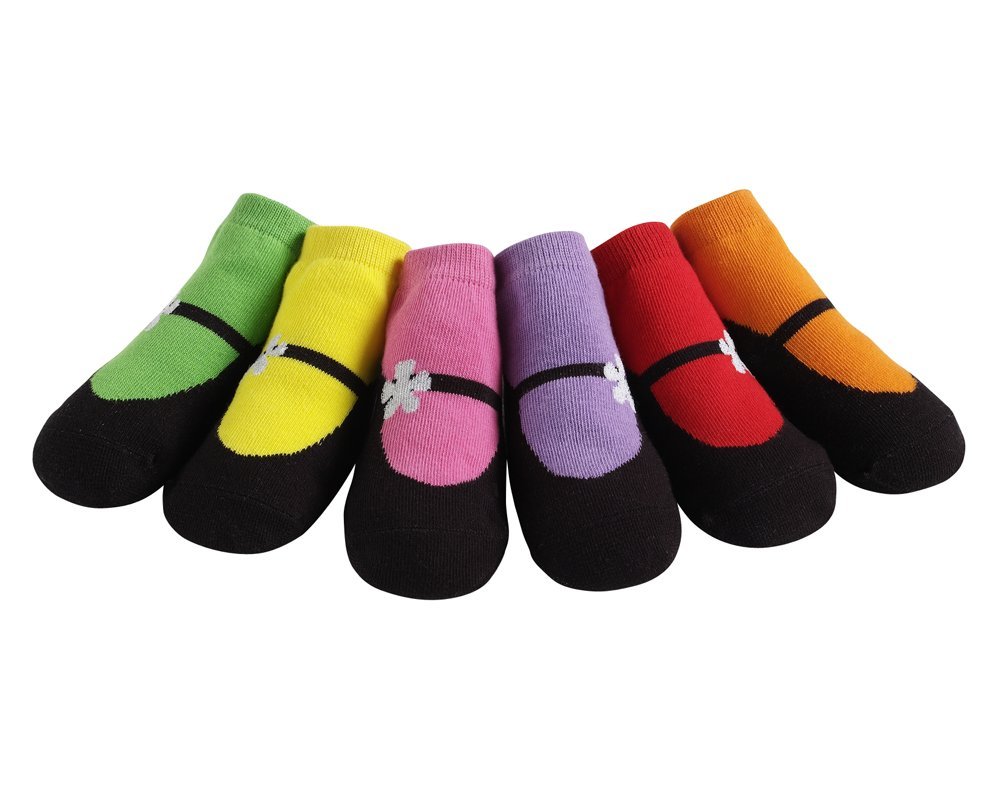 Mary Janes Baby Socks