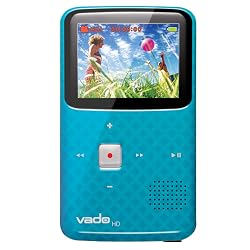 Creative 3rd Generation Vado HD Pocket Video Camera (Cyan)