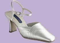 Shades Ladies Satin Wedding Shoes REF 822