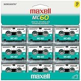 Maxell(R) Microcassette Tape, 60-Minute, Pack Of 9