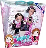 Bratz World Familiez 2 Pack Doll Set - Yasmin (As a Little Kid) and Her Mom Portia with Exclusive Pet (Puppy Dog) and Accessories