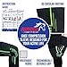 Furious Fitwear Knee Compression Sleeve for Running, Basketball, Weightlifting, Squats, Muscle Pain Recovery & Arthritis Support - 3-in-1 (Braces, Sleeves & Wraps) Benefits for Men & Women - Single