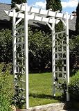 Dura-Trel Providence Vinyl Pergola Arbor White