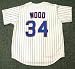KERRY WOOD Chicago Cubs Majestic Home Baseball Jersey, MEDIUM