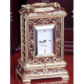 Click here to buy CARRIAGE CLOCK BOX by Godinger.