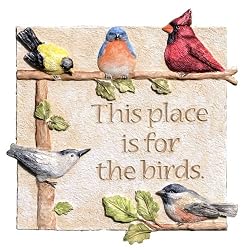For the Birds Garden Stone