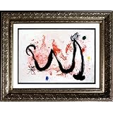 JoanMiro(1893-1983)OriginalColorLithograph|Documented|NumberedLimitedEditionnº85/150|LaDansedeFeu|Cat.ref:C83+M341+B613|ART·docs™RegisteredDocumentation¹+ART·care™ConservationFraming²+ART·sure™LifetimeGuarantee³+ART·pack™DeluxeFoamLinedCase⁴