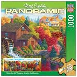 Master Pieces Union River Mill Panoramic Jigsaw Puzzle