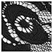 Miusol Women's Elegant Deep-V Neck Floral Lace Wedding Party Maxi Dress