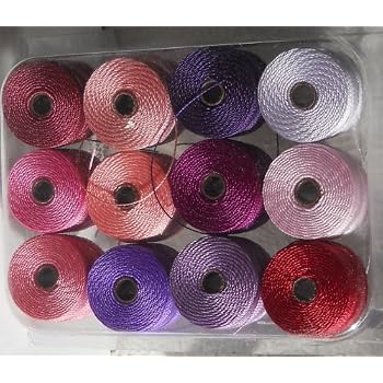 Set A Shopping Price Drop Alert For 12 Super-lon #18 Cord Ideal for Stringing Beading Crochet and Micro-macram Jewelry Compatible with Kumihimo Projects S-lon Spring Mix