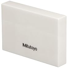 Mitutoyo Ceramic Rectangular Micrometer Inspection Gage Block Set, ASME Grade 0, 1.0 - 25 mm Length (10 Blocks)