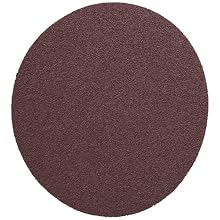 3M PSA Cloth Disc 348D, X Weight Cloth, PSA Attachment, Aluminum Oxide, 5" Diameter, P120 Grit, Brown (Pack of 50)