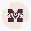 Mississippi State University Carsters - Coasters for Your Car