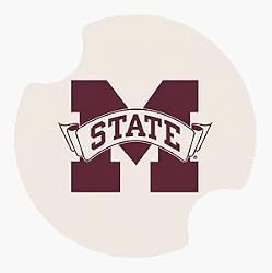 Mississippi State University Carsters - Coasters for Your Car