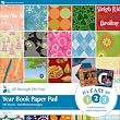 PAPER PAD 12X12 180 SHEETS-YEAR BOOK/ALL THROUGH THE YEAR