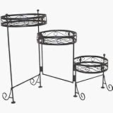 Misco Home & Garden PS103619 Trifold Plant Stand