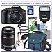 Canon EOS Rebel T1i 15.1 MP Digital SLR w/ Canon EF-S 18-55mm IS Lens + Canon 55-250mm IS Lens + Canon Speedlite 270EX Flash + Spare Li-ion Battery + Lowepro Camera Bag + 8GB + Deluxe Accessory Kit