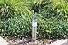 4-Pack , Garden Solar Bollard Light with White LED -Stainless Steel