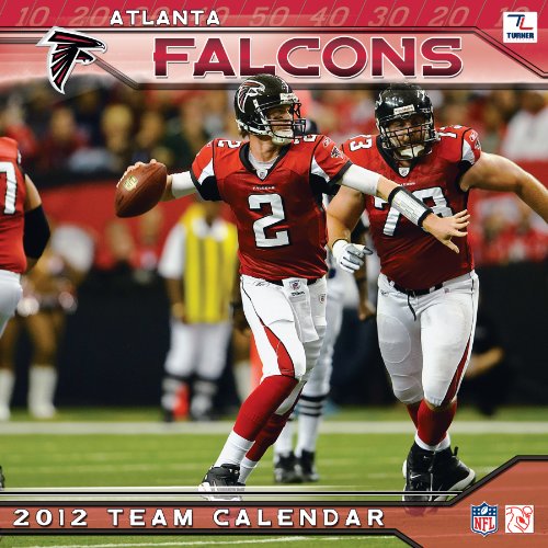 2012 ATLANTA FALCONS 12X12 WALL CALENDAR