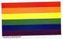 Rainbow Gay Pride Flag Rectangle - Sticker / Decal