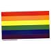 Rainbow Gay Pride Flag Rectangle - Sticker / Decal