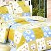 Blancho Bedding - [Yellow Countryside] Luxury Comforter Set Combo 300GSM