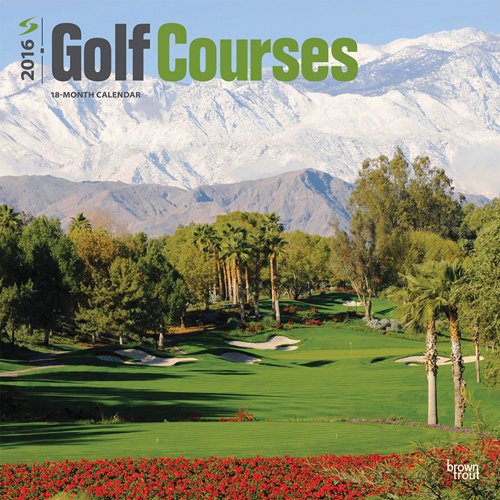 Golf Courses 2016 Square 12x12