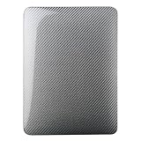 NavJack Glass Fiber Backed Hard Shell Case with Cloth Lined Inner Face for iPad Corium - Taupe Gray (NJ-J012-37)