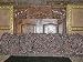 India Art Carved Wood Panel Krishna Headboard Wall Panel 72x18