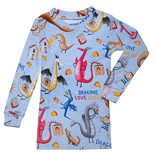 Dragons Love Tacos Kids Pajamas Set - 3T