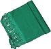 Men Scarf Cashmere Silk Wrap Dad Gift Green 58 x 13 inches