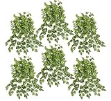 SIX 30" Cyclamen Artificial Hanging Bushes