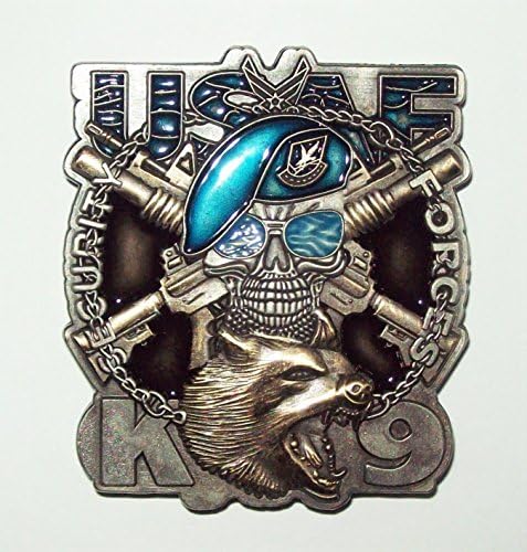 Air Force Security Forces K9 Challenge Coin