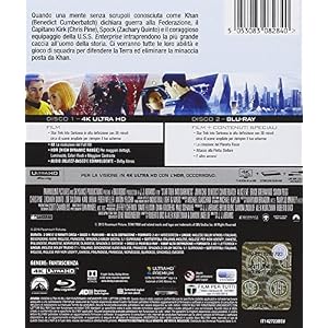 star trek into darkness (4k ultra hd + blu-ray disc)