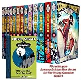 Lemony Snicket 14 Books Set A Series of Unfortunate Events Collection (All The Wrong Questions: Book 1: Who Could That Be at This Hour?)