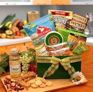 Healthy Snacks Gourmet Gift Box: Amazon.com: Grocery & Gourmet Food