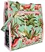 Flamingo Shopper Tote Assorted Trim Color