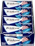 Trident Gum, Peppermint, 18 Count (Pack of 12)
